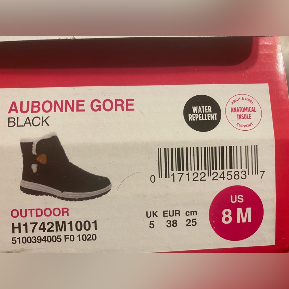 Ryka Aubonne Gore boot. New in box! Black size 8M